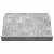 Dulap lateral Gri din beton 65 x 57,5 x 42 cm Lemn compozit GartenMobel Dekor