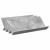 Dulap lateral Gri din beton 90 x 57,5 x 42 cm Lemn compozit GartenMobel Dekor