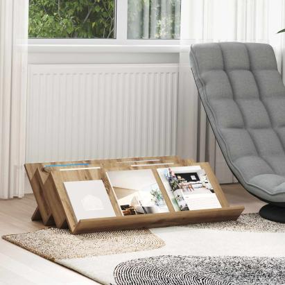 Dulap lateral Stejar Artizanal 90 x 57,5 x 42 cm Lemn compozit GartenMobel Dekor