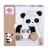 EICHHORN JUCARIE DE TRAS URSULET PANDA DE LEMN 15CM SuperHeroes ToysZone