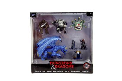 JADA DUNGEONS DRAGONS SET 7 FIGURINE METALICE SuperHeroes ToysZone