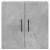 Dulap de perete, gri beton, 60x31x60 cm, lemn compozit GartenMobel Dekor
