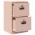 Dulap pentru Fișiere cu sertar cu raft Roz 44 x 50 x 106.5 cm GartenMobel Dekor