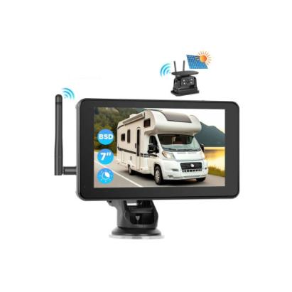 Monitor auto digital wireless 7 inch cu camera marsarier solara BSD ecran tactil camera magnetica DC12V-36V Cod: A3998 Automotive TrustedCars