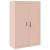Dulap de depozitare cu depozitare 2 pcs Roz 90 x 40 x 140 cm GartenMobel Dekor