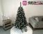 Brad artificial Christmas Deluxe by Sersimo, Crystal nins cu merisoare, 2D, 180cm Household NewTrend