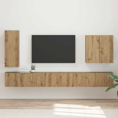 6 pcs Stejar Artizanal GartenMobel Dekor