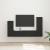 Set comodă TV Pe perete 4 pcs Negru Lemn compozit GartenMobel Dekor