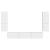 Set comodă TV Pe perete 4 pcs Alb lucios Lemn compozit GartenMobel Dekor