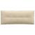 Perna pentru spate Crem 120 x 50 cm Țesătură din microfibră GartenMobel Dekor