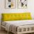Perna pentru spate Galben 200 x 50 cm Țesătură din corduroy GartenMobel Dekor