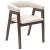 Scaune de dining 2 pcs Maro deschis 54 x 57 x 73 cm GartenMobel Dekor