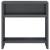 Noptieră, gri extralucios, 40x30x40 cm, lemn prelucrat GartenMobel Dekor