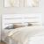Tăblie cap cu headboard Alb 180 cm Lemn compozit GartenMobel Dekor