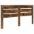 Tăblie cap cu headboard Stejar fumuriu 160 cm Lemn compozit GartenMobel Dekor
