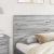 Tăblie cap cu headboard Gri Sonoma 160 cm Lemn compozit GartenMobel Dekor