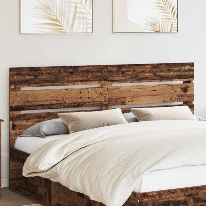 Tăblie cap cu headboard Lemn vechi 160 cm Lemn compozit GartenMobel Dekor