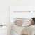 Tăblie cap cu headboard Alb 140 cm Lemn compozit GartenMobel Dekor