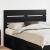 Tăblie cap cu headboard Stejar Negru 140 cm Lemn compozit GartenMobel Dekor