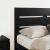 Tăblie cap cu headboard Stejar Negru 140 cm Lemn compozit GartenMobel Dekor