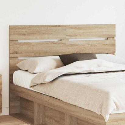 Tăblie cap cu headboard Stejar Sonoma 140 cm Lemn compozit GartenMobel Dekor