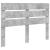 Tăblie cap cu headboard Gri din beton 140 cm Lemn compozit GartenMobel Dekor