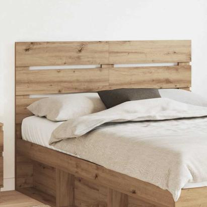 Tăblie cap cu headboard Stejar Artizanal 140 cm Lemn compozit GartenMobel Dekor