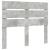 Tăblie cap cu headboard Gri din beton 120 cm Lemn compozit GartenMobel Dekor