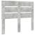 Tăblie cap cu headboard Gri din beton 120 cm Lemn compozit GartenMobel Dekor