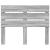 Tăblie cap cu headboard Gri Sonoma 120 cm Lemn compozit GartenMobel Dekor