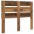 Tăblie cap cu headboard Lemn vechi 120 cm Lemn compozit GartenMobel Dekor