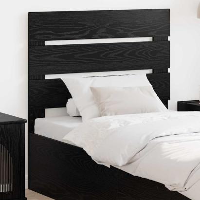 Tăblie cap cu headboard Stejar Negru 90 cm Lemn compozit GartenMobel Dekor