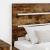 Tăblie cap cu headboard Stejar fumuriu 80 cm Lemn compozit GartenMobel Dekor