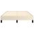 Cadru de pat fără saltea cremă 120x190 cm piele artificială GartenMobel Dekor