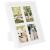 Rame foto 3D, 3 buc., alb, 28x35 cm pentru foto 4x(10x15 cm) GartenMobel Dekor