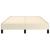 Cadru de pat fără saltea cremă 120x190 cm piele artificială GartenMobel Dekor