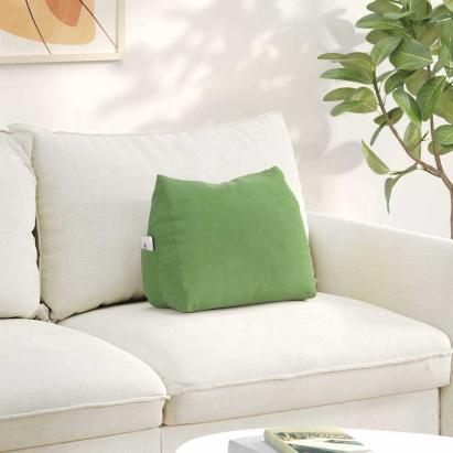 Perna pentru spate Verde deschis 45 x 20 x 35 cm GartenMobel Dekor