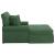 Chaise Lounge cu fustă cu pernă Verde Junglă 91 x 157 x 91 cm GartenMobel Dekor