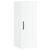 Dulap de perete, alb extralucios, 34,5x34x90 cm, lemn prelucrat GartenMobel Dekor