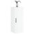 Dulap de perete, alb extralucios, 34,5x34x90 cm, lemn prelucrat GartenMobel Dekor