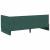 Cadru de pat colțar cu saltea cu headboard 2 pcs Verde Catifea GartenMobel Dekor