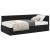 Cadru de pat colțar cu saltea cu headboard 2 pcs Negru Catifea GartenMobel Dekor