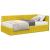 Cadru de pat colțar cu saltea cu headboard 2 pcs Galben Catifea GartenMobel Dekor