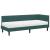 Cadru de pat colțar cu saltea cu headboard 2 pcs Verde Catifea GartenMobel Dekor