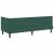 Cadru de pat colțar cu saltea cu headboard 2 pcs Verde Catifea GartenMobel Dekor