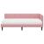 Cadru de pat colțar cu saltea cu headboard 2 pcs Gri Catifea GartenMobel Dekor