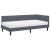 Cadru de pat colțar cu saltea cu headboard 2 pcs Gri Catifea GartenMobel Dekor