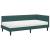 Cadru de pat colțar cu saltea cu headboard 2 pcs Verde Catifea GartenMobel Dekor