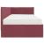 Cadru de pat colțar cu saltea cu headboard 2 pcs Gri Catifea GartenMobel Dekor