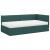 Cadru de pat colțar cu saltea cu headboard 2 pcs Verde Catifea GartenMobel Dekor